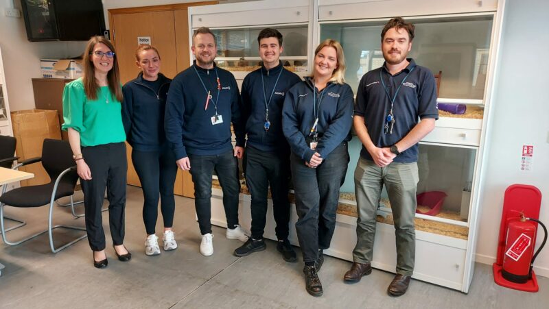 The AirPets team with Focal Point Training facilitator Heather Brierly-Staunton